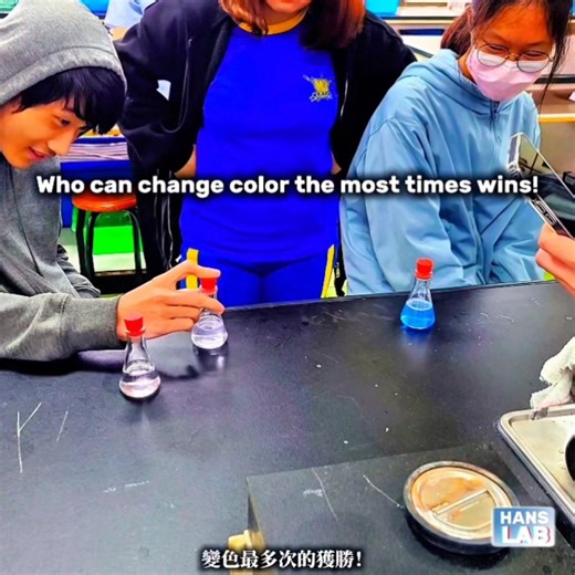 Color Changing Challenge! #ChemistryExperiment #Science