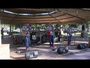 The Sound Waves band performs at "Rock the Park" event in Acton