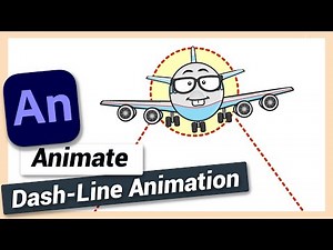 Create Dashed Line Animation | Adobe Animate CC Tutorial