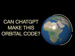 Can ChatGPT Make a VPython Program for Orbital Motion?