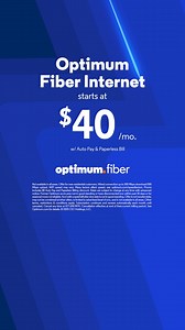 Don’t take slow for an answer. Get Fiber Internet starting at just $40/mo. | Optimum | Facebook