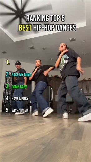 5 BEST Hip-Hop DANCES! #dancechoreography #dance #hiphop #funny