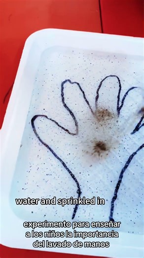 The handwashing experiment left the whole class absolutely stunned 😲