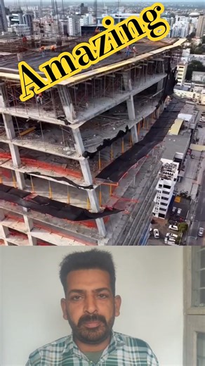 क्या आपने ऐसी बिल्डिंग देखी है? Amazing Column Design! #shorts #viral#construction