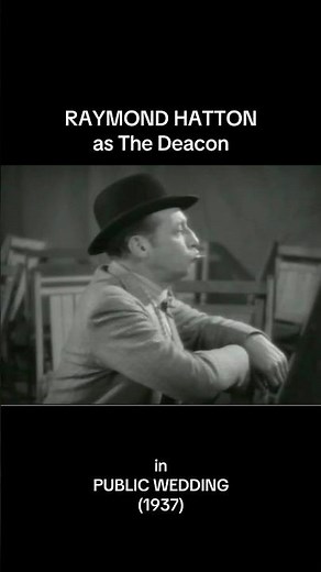 Raymond Hatton in DOUBLE WEDDING (1937)! #classicfilm #classicmovies #filmhistory #foryou