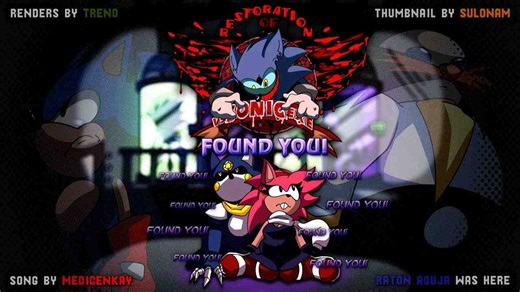 Restoration Of Sonic.EXE OST- Found You (Awesome Mix)