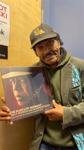 Rosa's Lounge Records on Instagram: "Bobby Rush with his copy of The Blues is My Biography!"