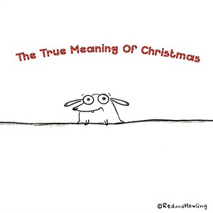 370K views · 8.6K reactions | A favorite holiday cartoon with an evergreen message (music by my sweet hubby) | Red and Howling | Facebook