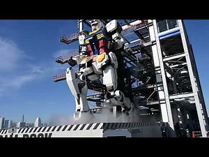 Gundam Factory Yokohama - Giant walking robot in Japan