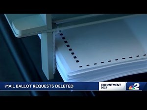 Millions of Florida vote-by-mail requests deleted