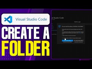 How To Create a Folder in Visual Studio Code - Step By Step (2025)