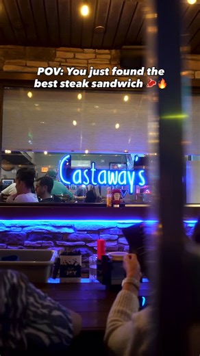 Castaway’s Pub on Instagram: "Juicy, loaded, and packed with flavor — our steak sandwich is a Castaways classic. Pair it with a cold drink and you’ve got the perfect shore bite.  76 Grand Central Ave, Lavallette NJ ⏰ Open Daily | Menu in bio #CastawaysPub #SteakSandwich #LavalletteNJ #NJFoodies #ShoreEats"