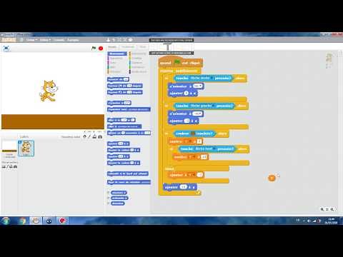 Tuto Scratch :Comment faire bouger et sauter son personnage
