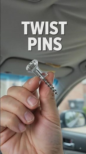 These Pins Fix a Drooping Car Roof in Minutes! 🚗