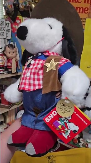 Yee Haw! Cowboy Snoopy and his posse with Belle and Woodstock #snoopy #peanutsgang