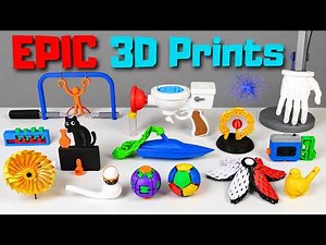 The COOLEST 3D Prints