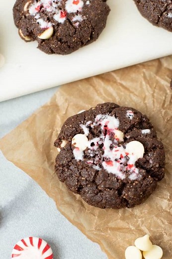 13K views · 96 reactions | Recipe: https://cleananddelicious.com/chocolate-peppermint-cookies/ Chocolate Peppermint Cookies are chewy chocolate cookies loaded with white chocolate chips and crushed peppermint candies and infused with the most delicious peppermint flavor. Super easy to make and perfect for your holiday cookie tray!  | Clean and Delicious with Dani Spies | Facebook