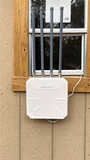 Struggling with WiFi reach? Check out the WAVLINK AX1800 Outdoor WiFi 6 Access Point, a robust solution for extensive outdoor wifi needs. This device provides impressive long range wifi coverage, making it ideal for large properties like homesteads or ranches. With its powerful capabilities, this access point ensures reliable wireless network connectivity across wide areas. #wifiproblems #outdoorgadget #tech #wifirepeater #Wifi #wifiextender #Router #OutdoorWiFi #TechGadgets #DIYProjects #wavlin