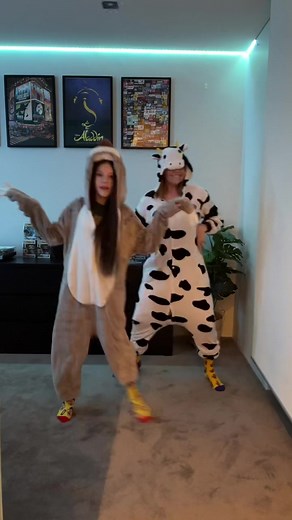Sloth or Cow: Miss Charli and Beck in New YT Vid!