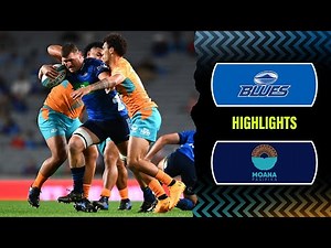 Super Rugby Pacific 2023 | Blues v Moana Pasifika | Rd 11 Highlights