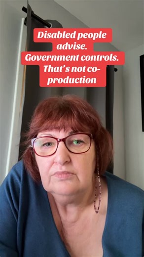 Rach She/Her on Instagram: "The Timms PIP review is being described as “co-produced” with disabled people. But the Secretary of State has now confirmed that he will make the final decisions. Disabled people may help shape recommendations, but power still sits at the top. Co-production without shared decision-making isn’t co-production at all. It’s consultation dressed up as inclusion. And with major changes to PIP and the Work Capability Assessment still vague and “in due course”, disabled peopl