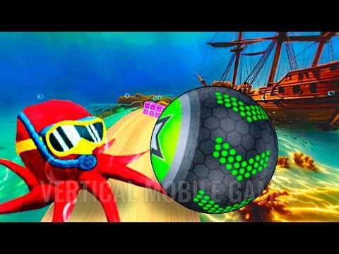 Going Balls - Underwater Update (New Octopus Ball & New Sea Map)