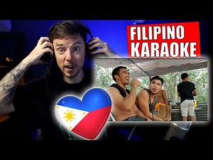 FIRST TIME REACTING TO |Filipino Karaoke | No Easy way