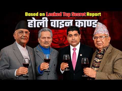 होली वाइन काण्डको चुहिएको डकुमेन्टमा के छ ? चुनावमा बिदेशी चलखेलको अर्को अध्याय... । Tanka Dahal