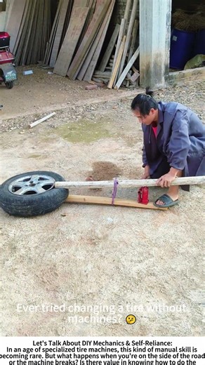Bead Breaker Basics: Manual Tire Removal from a Rim 🔨