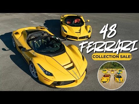 The Worlds Rarest Ferrari Collection Is Going Up For Sale At A Once In A Lifetime Auction