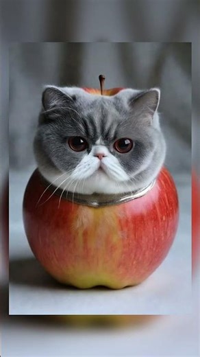 The Adorable AI Cat Revolution 😻#shorts #cutecat #chonkycat