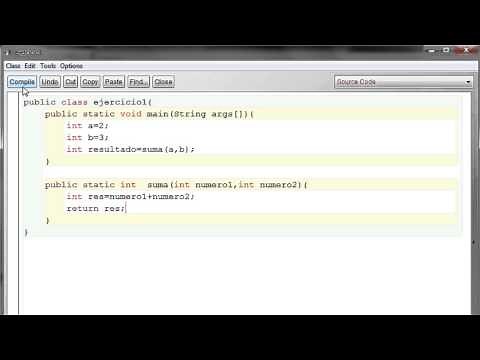 Video Tutorial Java - Funciones y Metodos
