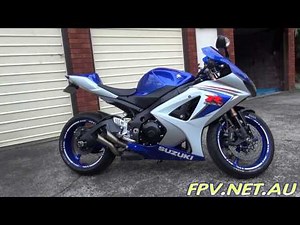 SUZUKI GSXR 1000 K8 WALK AROUND WITH JARDINE GP1 EXHAUST