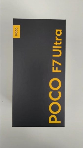 POCO F7 Ultra unboxing