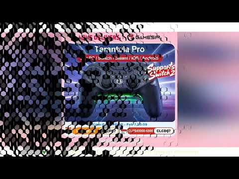 GameSir Tarantula Pro Gamepads PC for Nintendo Switch 2 Switch Android iOS TMR Hall sticks NFC 6 axi