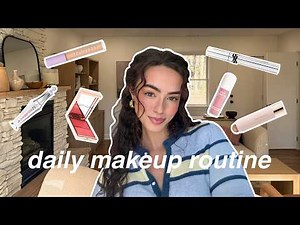 ✨Daily Makeup Routine✨ Glowy, No makeup makeup, bronzed, sunkissed