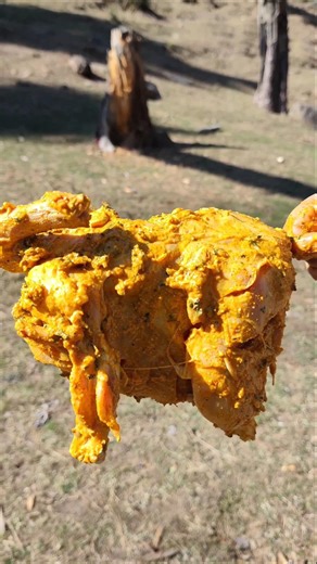 Jungle Cooking for Iftar | Ramadan Full Chicken 🕌 #shorts