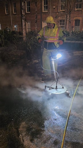 Free cleaning for Stoke-on-Trent council at the bus station opposite the Christmas Market . This was a nearly 600 square meter resin bound surface and we cleaned completely FREE Giving back to the local community 🙏💪 #stokejetwash #jetwashing #charity | Stoke Jetwash Pressure Washing Service