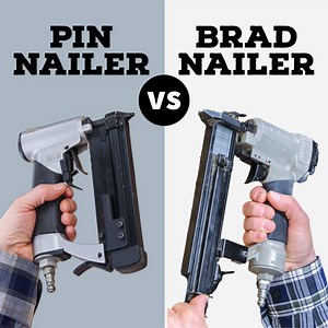 Pin Nailer vs Brad Nailer (Differences   Which to Use) | Saws on Skates®
