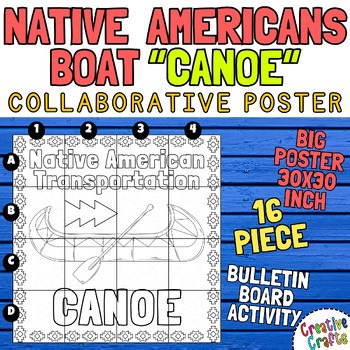 Native American Heritage Month Collaborative Poster | | Canoe