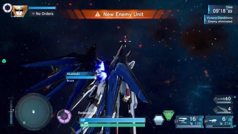 Strike Freedom gameplay in Gundam Seed Battle Destiny Remastered