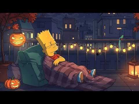 Sleepy Lofi Chill 🎵 Lofi for Sleeping & Relaxing 🎃 Relaxing Beats for a Peaceful Evening