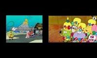 Mix of 2 videos from youtube : Pearl Crying V.S. Highlight EP.7 Friends/Chowder Parody Clip 1