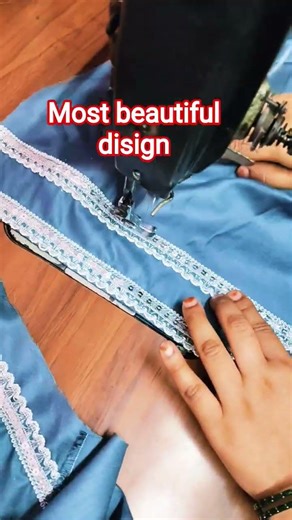 most beautiful gale ka designing👗 #fashion #shorts #video #trending #fareenkhan-70