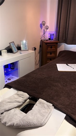 Hot Stone Massage Set Up Process