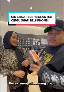 Cik B appreciate cikgu sangat-sangat 🤍 Terima kasih @Cikgu Shafi ❤️ #tiktokmalaysia #talktomymanager #cikgushafi #cikb #gift