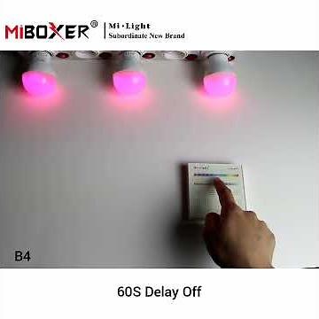Mi Light 4-Zone Individually Control RGB+CCT Smart Panel Remote Controller B4