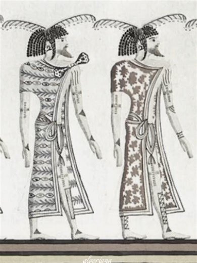 Wearing feathers on the head is a tradition found in many cultures around the world, most famously among Native Americans. Few people know that the ancient North Africans -Amazigh- also wore them, as depicted by the ancient Egyptians. This practice disappeared among most North African tribes, except for the Nwayel (Ouled Nail), who still wear feathers as part of their traditional attire and jewelry today. Feathers serve both as a connection to their ancestors and as a symbol of status, as shown 