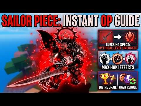 The ULTIMATE Sailor Piece Beginners GUIDE! Leveling, Specs, Haki, and MORE