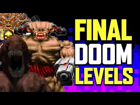 Exploring the final levels of Classic Doom